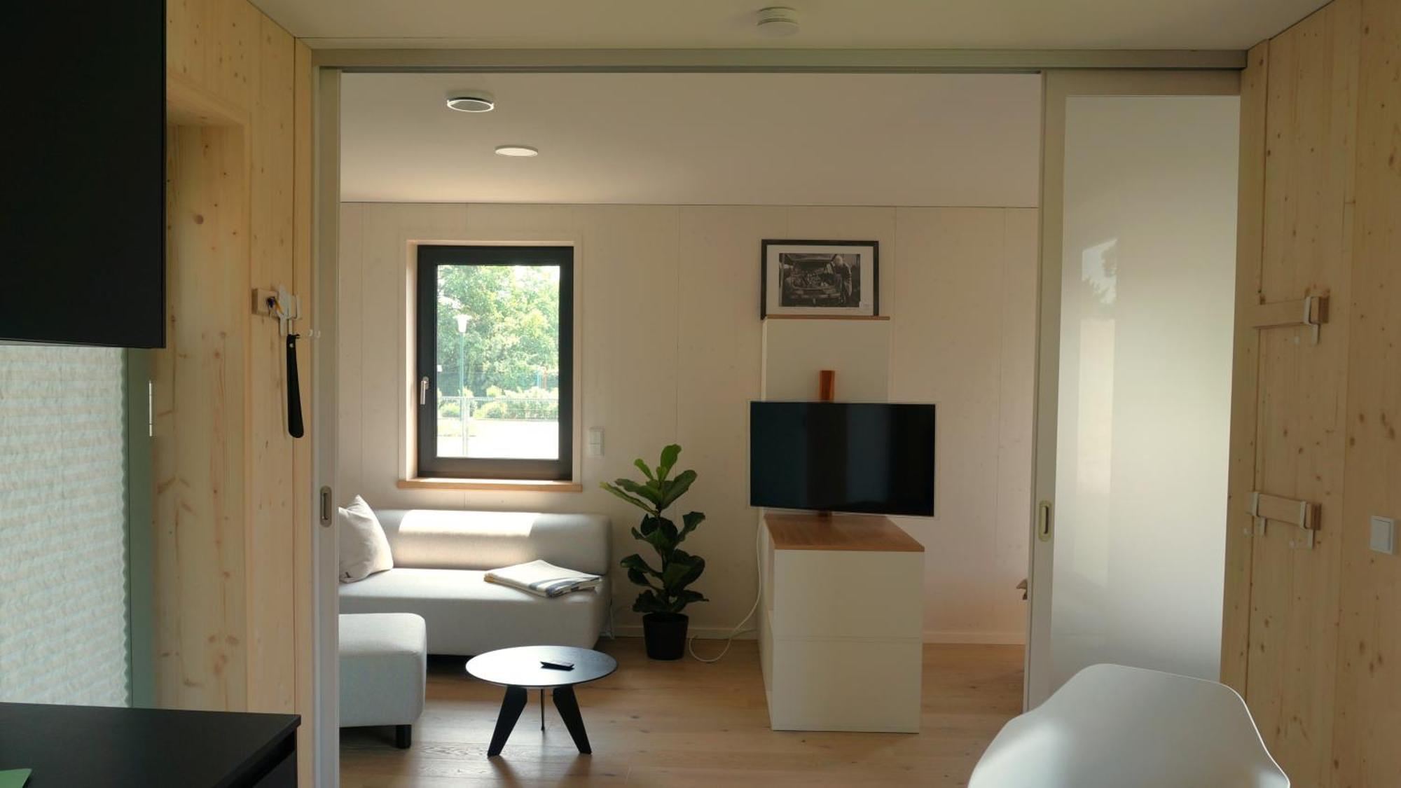 Tiny Design-Modulhaus Mit 33 M² Villa Grimma Ngoại thất bức ảnh