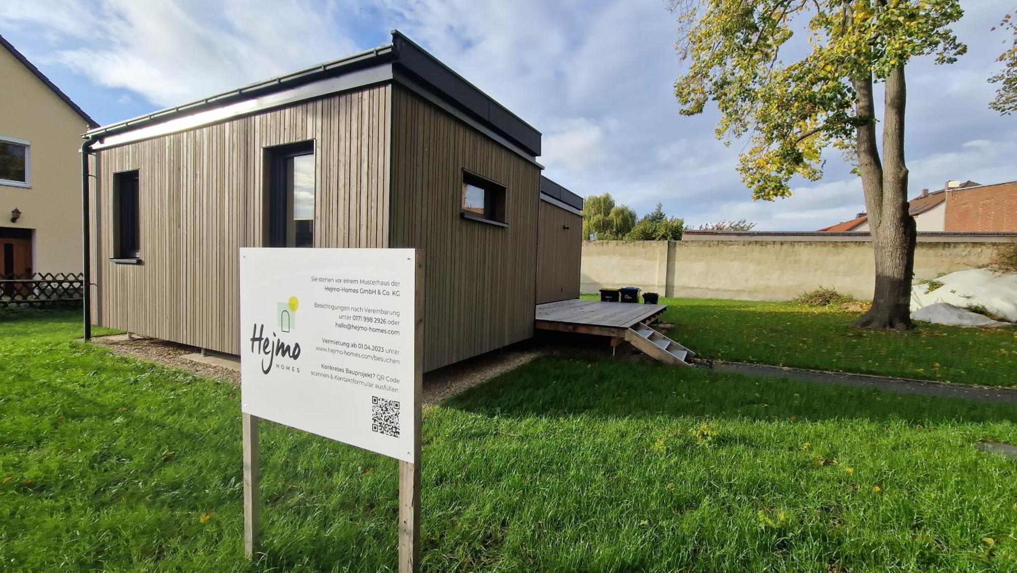 Tiny Design-Modulhaus Mit 33 M² Villa Grimma Ngoại thất bức ảnh